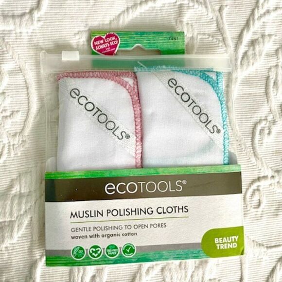 Eco Tools Muslin Polishing Cloths - Picture 1 of 3